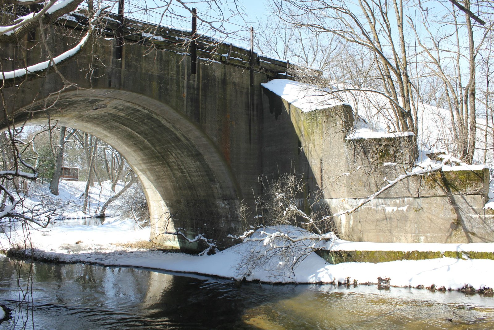 West abutment